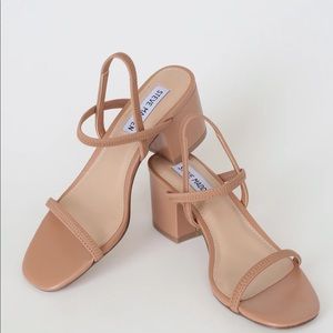 Steve Madden Inessa Heel size 8.5 - Dark Tan